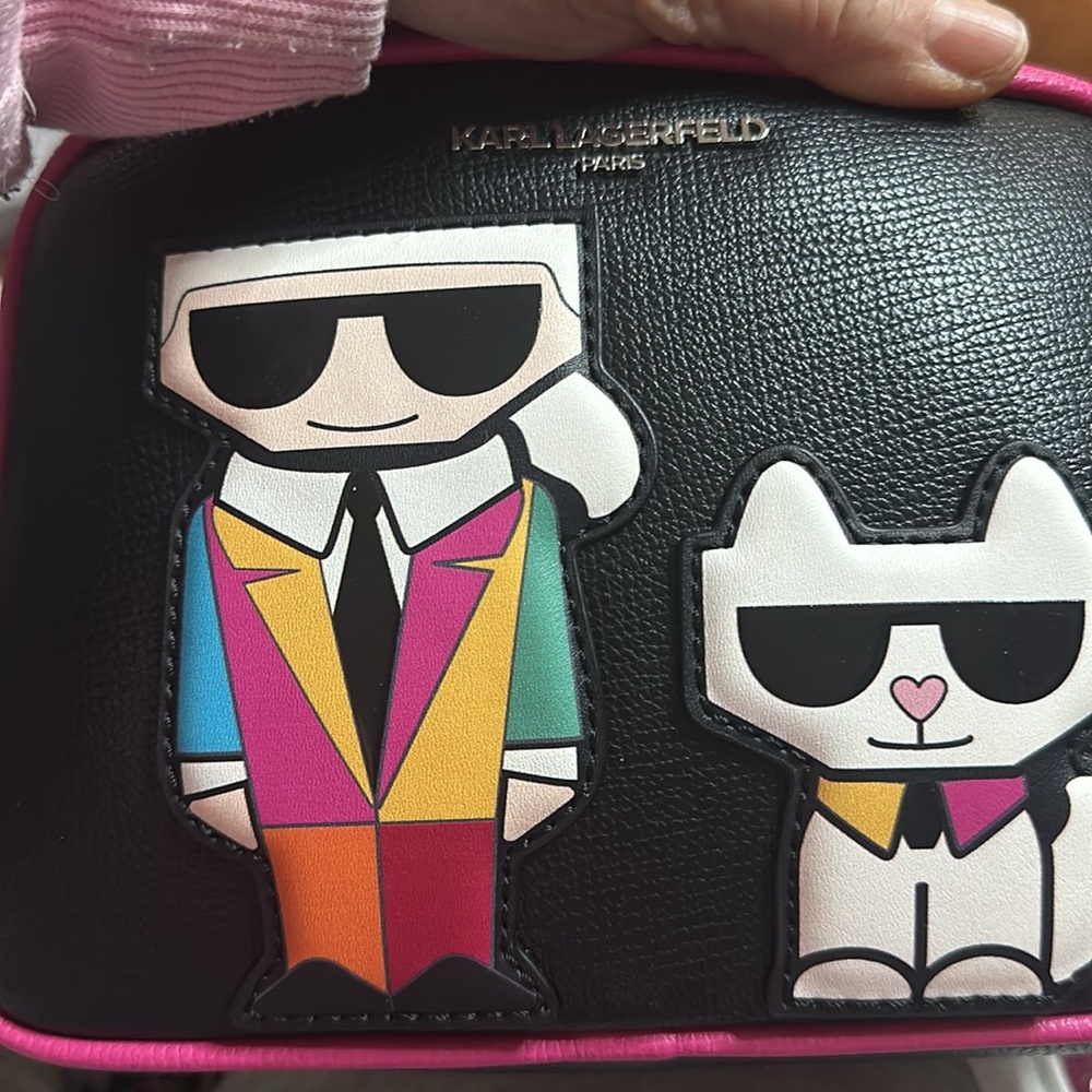 Beautiful brand newCarl Lagerfeld Camera bag with tags!